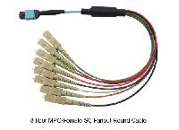 8-Fiber MPO-SC Fanout cable